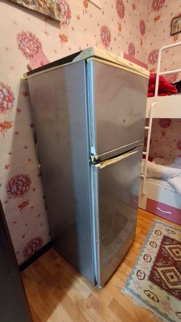 Духовки: 2 двери Dnepr Холодильник Продажа, цвет - Серебристый — 3