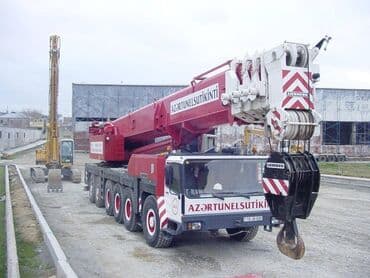 ot presi satilir: Kran İcarəsi Liebherr "Azərtunelsutikinti" MMC 30 t - 220 t -a dək — 5