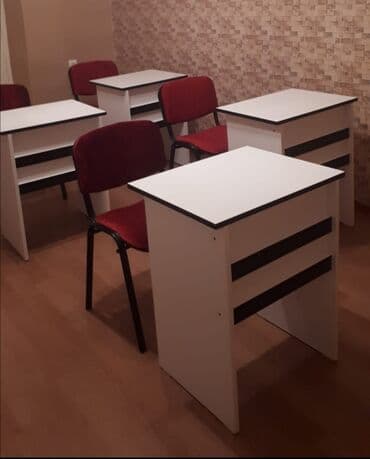 школьные парты и стулья: Kravatlar, stol stul, birnəfərlik, ikimərtəbə, dvuxspalni, Tədris — 30