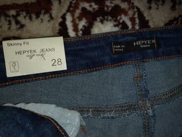 cins şalvar modelleri 2023: Cins şalvar satılır. 28 razmerdir. təzədir istifadə edilməyib etiketi — 2