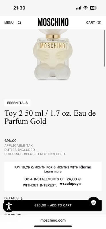 Duty free'den almishdim ama o geder chox parfumum varki novbe chatmir