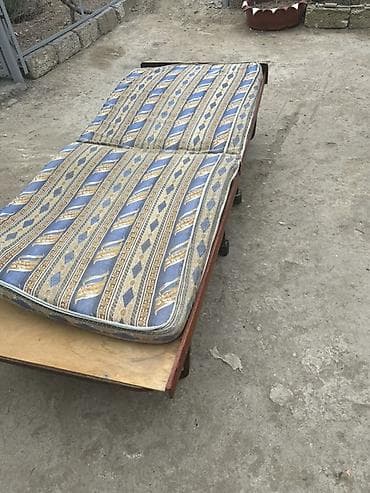 Раскладушки: Б/у, Раскладушка с матрасом — 5