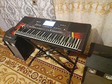 sintezler: Korg pa600 gt üstünə iki ədəd kalonka — 2