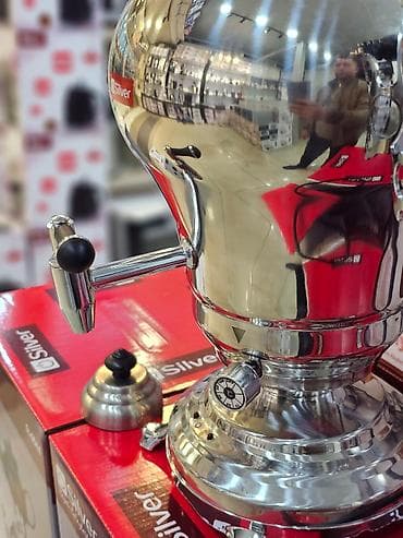samovar cay: Elektrikli samovar silver model: sl-0044 elektri̇k semaver 4l — 5
