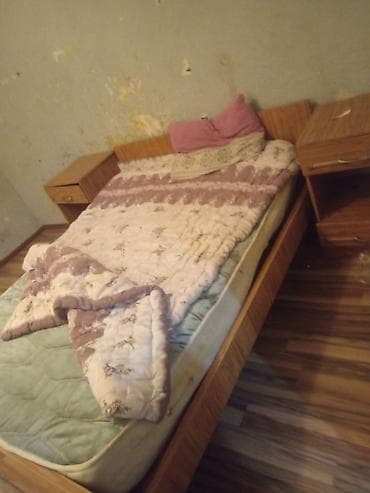 tunba: Yataq otağı mebel dəsti - Material: ağac dekorlu laminat/DMF səth. - — 2