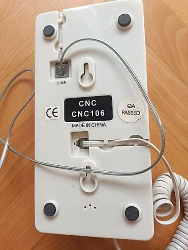 CNC106 divar tipli telefon aparatı - Model: CNC106 - Rəng: ağ - — 5