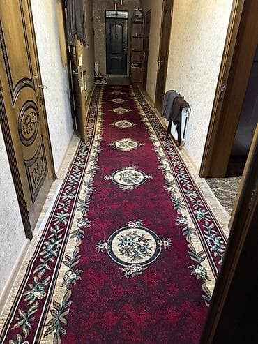 Rezin döşəmə örtüyü: Məhsul: Uzun dəhliz xalçası (yolluq) Az istifadə olunub kir saxlamır — 1