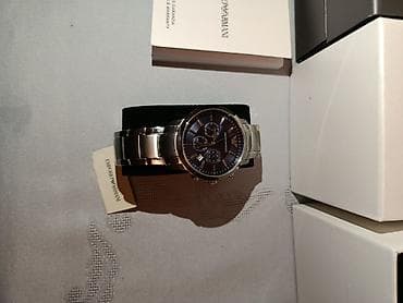 saat alan: Emporio Armani original qol saatı satılır. Model: AR2448. Saat tam — 3