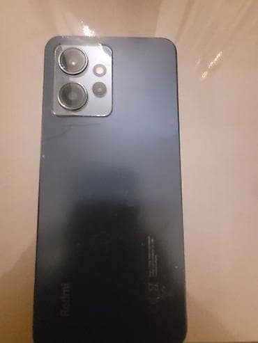 Mobil telefon və aksesuarlar: Redmi Note 12, 128 GB, rəng - Qara, Qırıq — 3