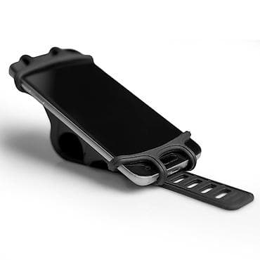 yeni modem: Velosiped üçün univeral silikon telefon tutacağı - Material: elastik — 2
