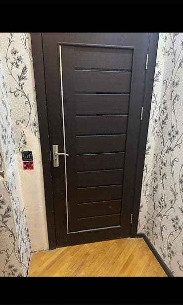 ucuz qapılar: Daxili qapı – tünd qəhvəyi rəngdə, müasir dizayn,2 ededdir isteyen — 1