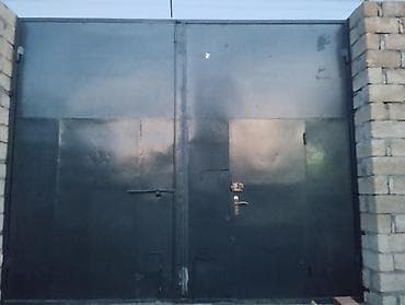 demir setkalar: İşlənmiş Dəmir Həyət darvazası, Yana açılan, Mexaniki, Qapı ilə, rəng - Qara, Kredit yoxdur — 3