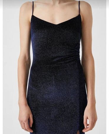 midi məxmər ətəklər: Yenidir! Markası Koton, XS-S ölçüyə uyğundur, parçası dartılandır — 3