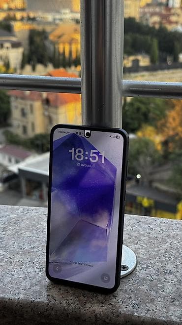 mini prosessor: Samsung Galaxy A55 5G, 128 GB, rəng - Mavi, Düyməli, Sensor, Barmaq izi — 7