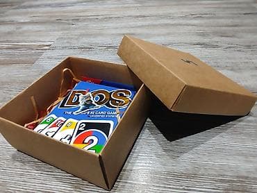 usaq alemi: Адвент календарь на 5 дней в красном и бежевом цветах с подарками — 10