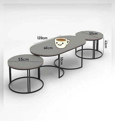 Jurnal masası, Yeni, Açılan, Oval masa — 3