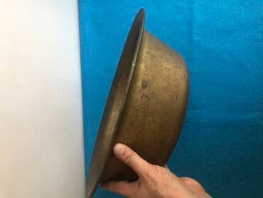 qədim radio: Antik sovet dovrune aid mis qab hec ishlenmeyib ideal vezyyetde — 4