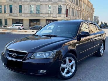 nolyeddi sekilleri yukle: Hyundai Sonata: 2.4 l | 2007 il Sedan — 7