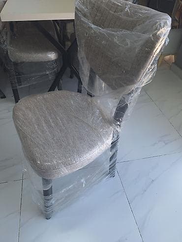pc masaları: Mətbəx üçün, Yeni, Qatlanmayan, rəng - Bej Stul — 2