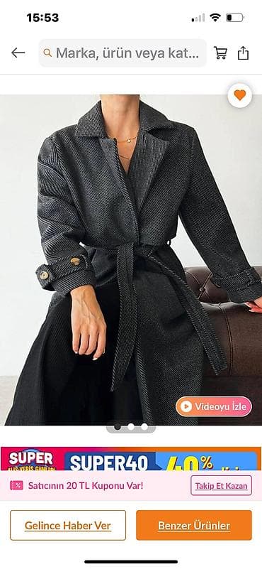 sumqayitda palto: Yenice geldi trendyoldan eynime balacadi — 2