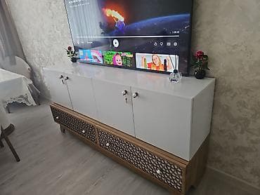 hamam refi: Yeni, Düz TV altlığı, Polkalı, Laminat, Türkiyə — 2