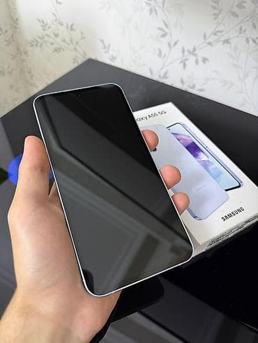 telefon j2: Samsung Galaxy A55 5G, 256 GB, rəng - Ağ, İki sim kartlı — 1