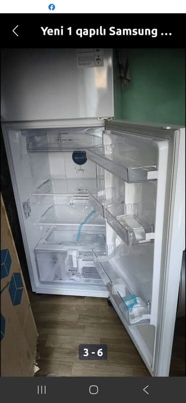 sovet soyuducu: Yeni 2 qapılı Samsung Soyuducu Satılır, rəng - Ağ — 1