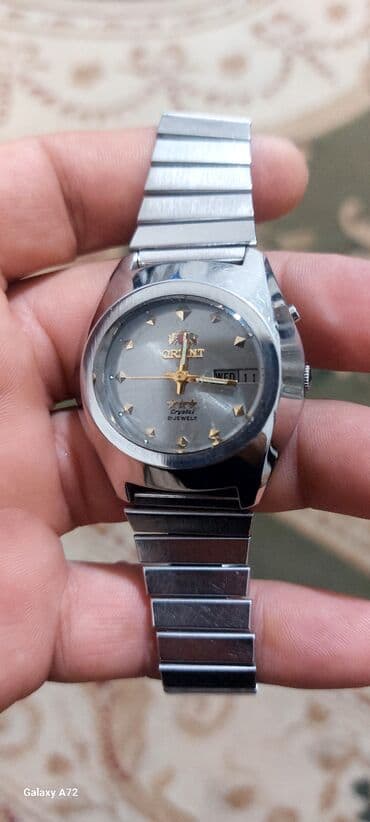 saat kutusu: Qol saatı, Orient, rəng - Gümüşü — 10