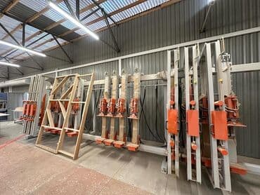 taxta yonan stanok: Laminasyon presi — 3