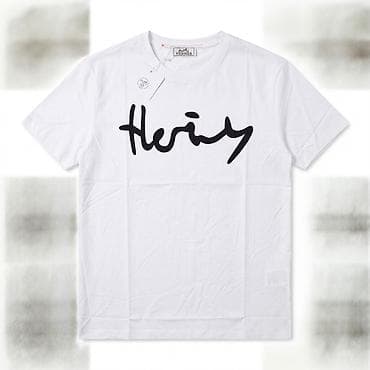 Hermès kişi T‑şörtü - Model: qısaqol, dairəvi yaxa - Ön hissə: iri — 4