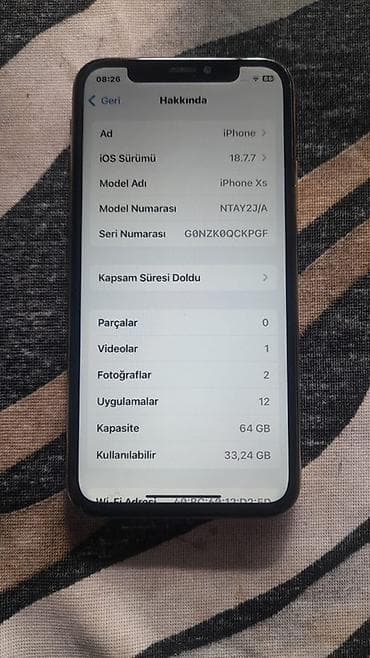 iphone 7 ucuz: IPhone Xs, 64 GB, Qızılı, Face ID — 3