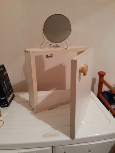 Sıfır asma dolab, aptekca kimidə istifadə olunabilər. Ölçülər: 1)