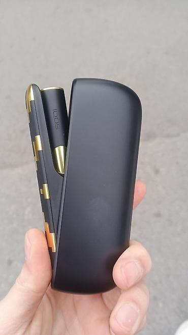 IQOS tütün qızdırma cihazı – şık qara-qızılı dizayn Məhsul təsviri: - — 4