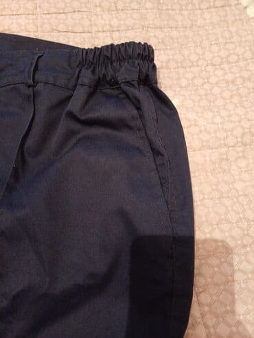 boyuk bədən geyimlər: Klassik Şalvar, 5XL, rəng - Göy — 3