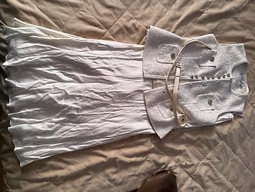 Brend: self-portrait Məhsul: İkili dəst – ağ uzun paltar və uyğun