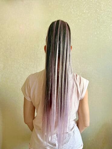 sac rəngi: Taxma saçlar, Süni, Yeni — 1