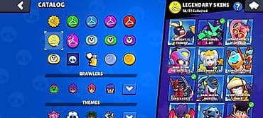 Brawl Stars hesabı – yüksək irəliləyiş və zəngin resurslarla - Kupa — 6