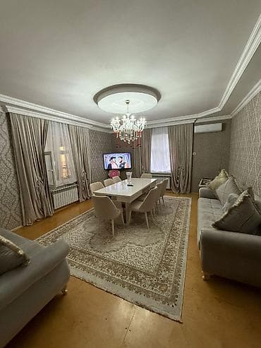 səbail rayon: Badamdar qəs. 6 otaqlı, 200 kv. m, Yeni təmirli — 1