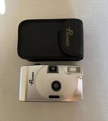 ted nitqləri: Premier GP-57 plyonka fotoaparatı + orijinal daşıma çantası - 35 mm — 2
