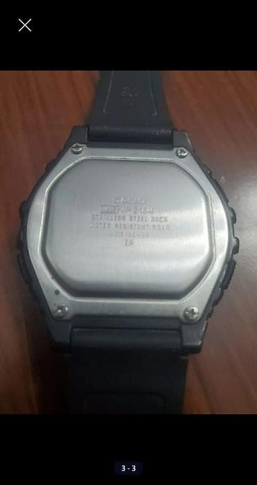 saat casio: İşlənmiş, Qol saatı, Casio, rəng - Qara — 3