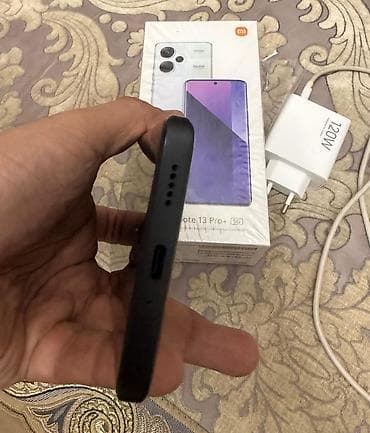 iphone 13 pro max dublikat: Redmi Note 13 Pro+, 512 GB, rəng - Qara, Sensor, Barmaq izi, İki sim kartlı — 5