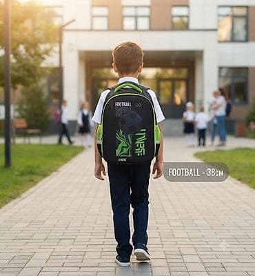 çanta mektebli: Məhsul: Uşaq məktəb çantası – “FOOTBALL” dizaynı, LIVEST - Rəng — 4