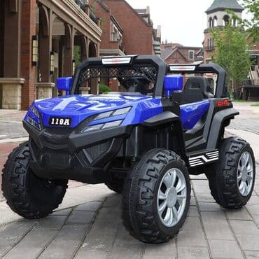 yagis ucun plas: 7 yaşa qədər uşaqlar üçün yeni model JEEP Həm özü həm də pult ilə — 1