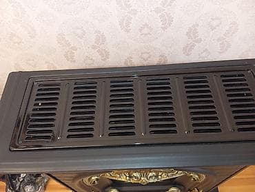 Kamin Peçi, yanacaq - Qaz