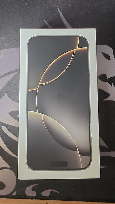 apple i̇pad: IPhone 16 Pro Max, Natural Titanium, Sənədlərlə — 4