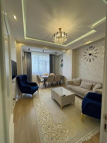 ev menzil: İcarəyə verilir 2 otaqlı yeni tikili 75 m², Nəsimi r. Kateqoriya Yeni — 2