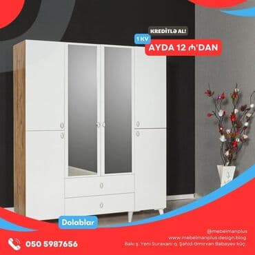 metbex şkafı: Modern dolablar KREDİTLƏ Dolabları indi kreditlə əldə, edə — 20