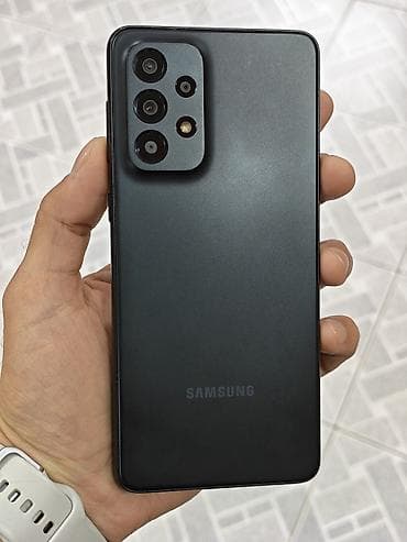 Samsung Galaxy A33 5G, rəng - Qara, Barmaq izi — 1