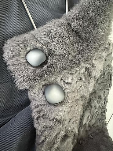 cantalar: SAGA FURS Superior boz rəng kürk paltosu - Brend: SAGA FURS (Superior — 3