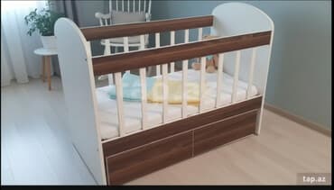 Oğlan və qız üçün, İşlənmiş, Dördbucaq, Beşik, Dəst ilə, Matras ilə, Yellənmə mexanizm ilə